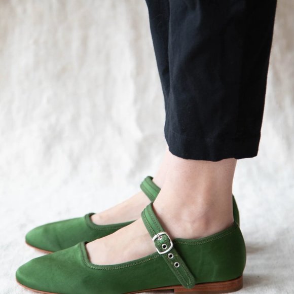 Caron Callahan Shoes - Caron Callahan Ellie Mary Jane Flats Size 40.5